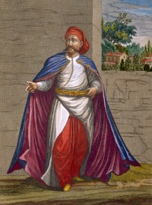 ジェラルドスコティン（1671-1716）によって彫刻された、シャルルドフェリオール作の「レヴァントのさまざまな国を表す100枚の版画のコレクション」の版19、1707-08 作： Jean Baptiste Vanmour
